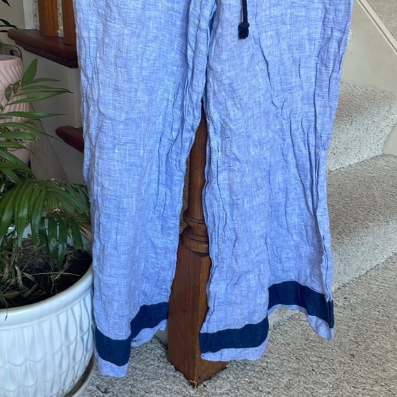 Vineyard Vines Linen Wide Leg Pants - Picture 3 of 8